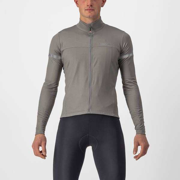 Picture of JERSEY CASTELLI FONDO 2 LONG SLEEVE GREY XL