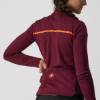 Picture of JERSEY CASTELLI SINERGIA (WOMEN'S) 2 XS LONG SLEEVE MAROON/PINK