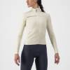 Picture of JERSEY CASTELLI SINERGIA 2 S WOMENS LONG SLEEVE CREME/GREEN