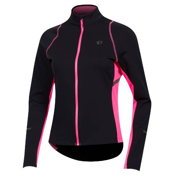 Picture of JERSEY PEARL IZUMI SELECT ESCAPE THERMAL S (WOMENS) LONG SLEEVE BLACK PINK