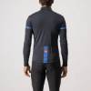 Picture of JERSEY CASTELLI FONDO 2 M LONG SLEEVE BLACK/BLUE