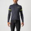 Picture of JERSEY CASTELLI FONDO 2 L LONG SLEEVE GREY/YELLOW