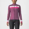 Picture of JERSEY CASTELLI VOLARE LS XS (WOMENS) LONG SLEEVE WHITE/PINK