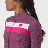 Picture of JERSEY CASTELLI VOLARE LS XS (WOMENS) LONG SLEEVE WHITE/PINK