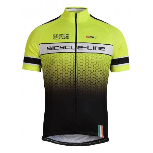 Picture of JERSEY BL PREMIUM EVO XXL SHORT SLEEVE BLACK YELLOW FLUO