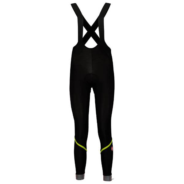 Picture of BIBTIGHT CASTELLI VELOCISSIMA M (WOMENS) LONG BLACK/GREEN