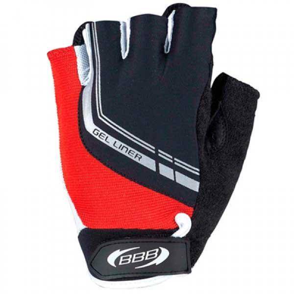 Picture of GLOVES BBB GEL LINER XL RED SHORT