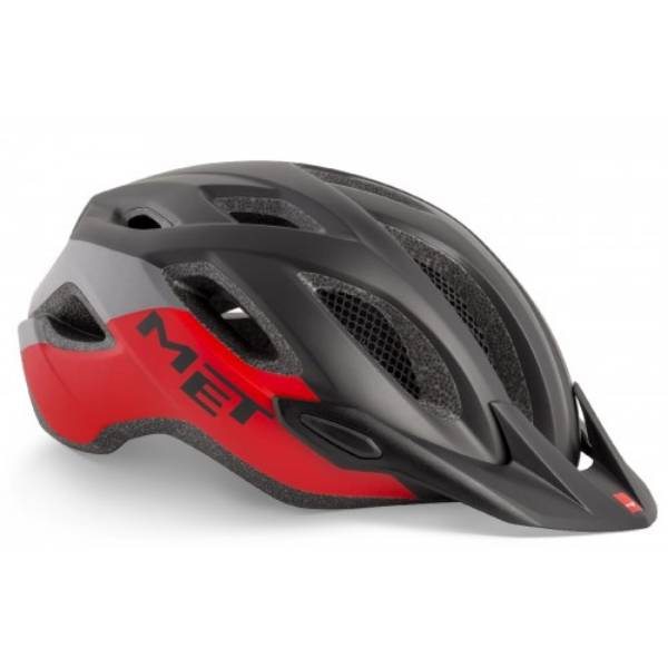 Picture of HELMET ΜΕΤ CROSSOVER RED/BLACK XL