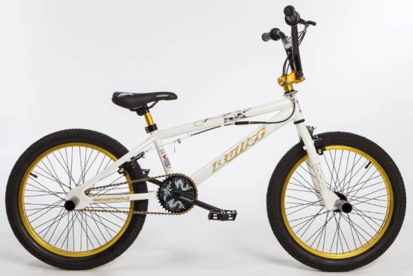 Εικόνα της BULLET BMX BORA 20'' ΑΣΠΡΟ/ΧΡΥΣΟ