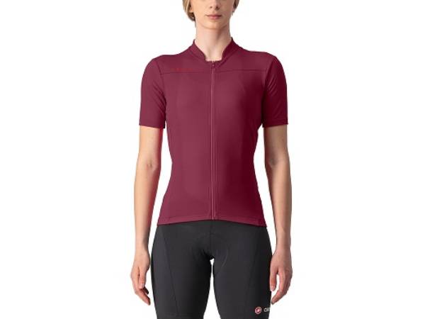 Picture of CASTELLI ANIMA 3 JERSEY SHORT WOMAN BORDEAUX (M)