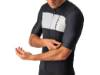 Picture of CASTELLI PROLOGO 7 JERSEY L KONTO ΜΑΝΙΚΙ LIGHT BLACK/SILVER GRAY/IVORY