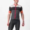 Picture of CASTELLI SEZIONE JERSEY SHORT BLACK/WHITE/RED