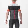 Picture of CASTELLI SEZIONE JERSEY SHORT BLACK/WHITE/RED