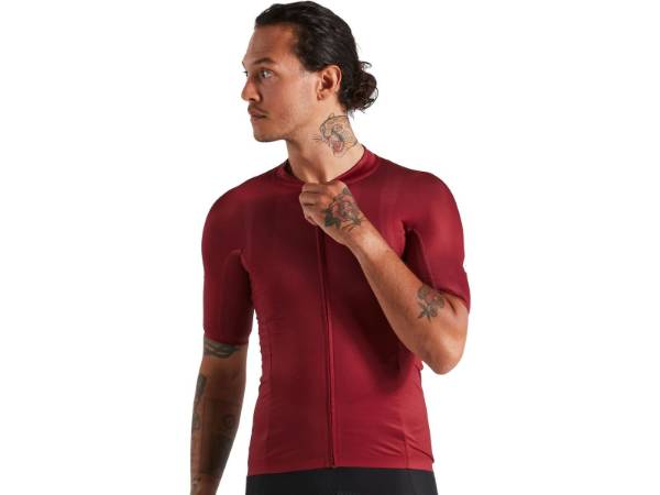 Picture of ΜΠΛΟΥΖΑ SPECIALIZED R LOGO SS XXL SHORT BORDEAUX