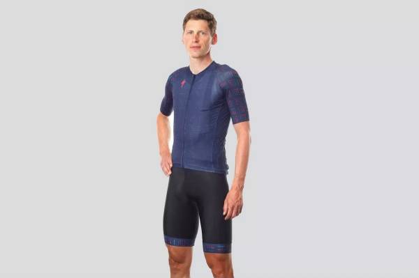 Picture of JERSEY SPECIALIZED TRIFECTA AIR SS SHORT BLUE/RED