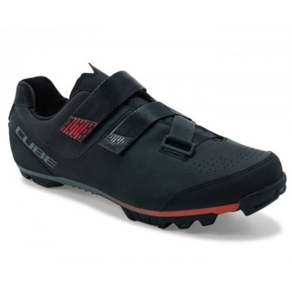 Picture of SHOES CUBE PEAK BLACK/RED