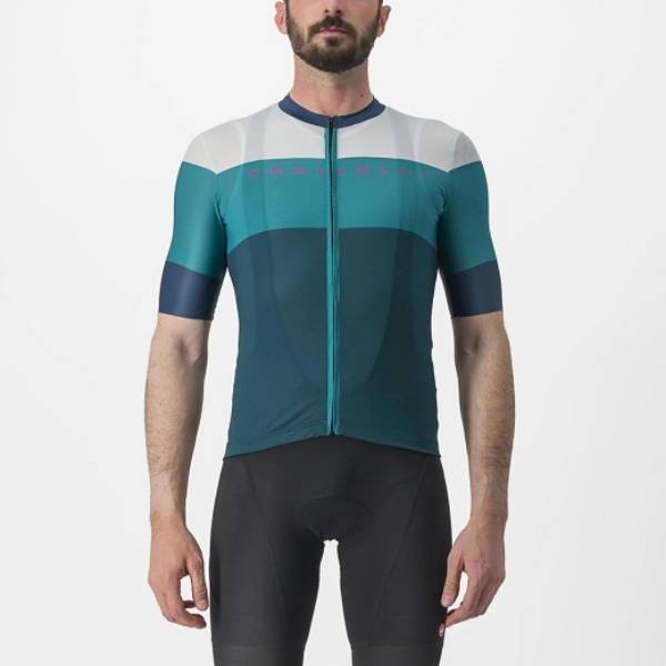 Picture of CASTELLI SEZIONE JERSEY XL SHORT GREEN