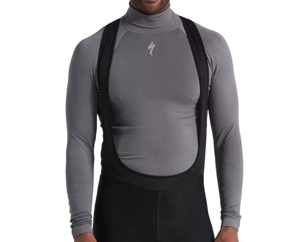 Picture of SPECIALIZED MEN'S SEAMLESS ROLL NECK LONG SLEEVE BASE LAYER (GREY)