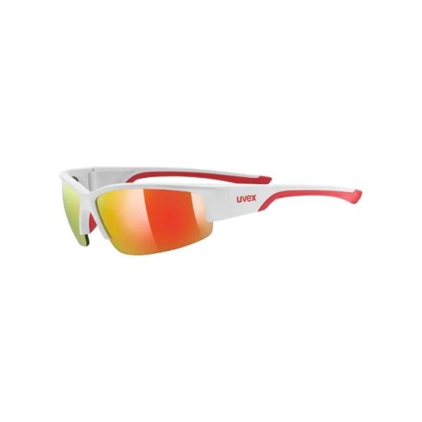 Picture of GLASSES UVEX SPORTSTYLE 215 WHITE MATT/RED MIRROR RED