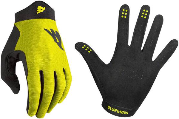 Picture of GLOVES BLUEGRASS UNION BLACK/YELLOW FLUO FULLFINGER