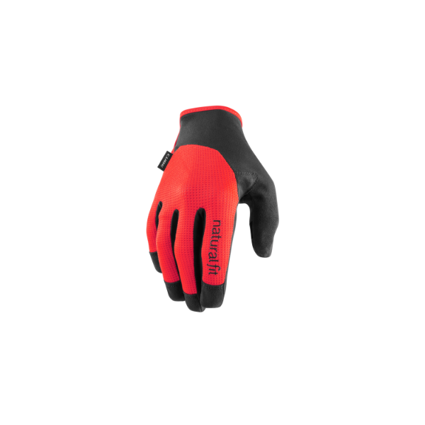 Picture of GLOVES S CUBE X NATURAL FIT LONG FINGER RED