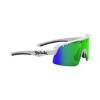 Picture of GLASSES SPIUK SKALA MIRROR GREEN LENS WHITE/BLACK