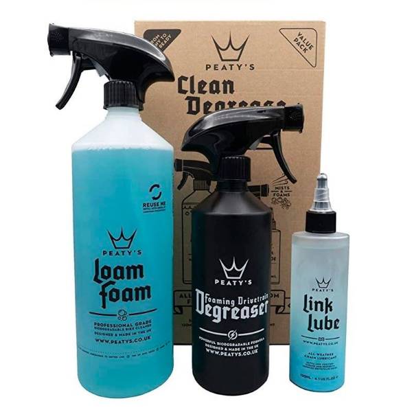 Εικόνα της PEATY'S CLEAN DEGREASE & LUBE VALUE PACK