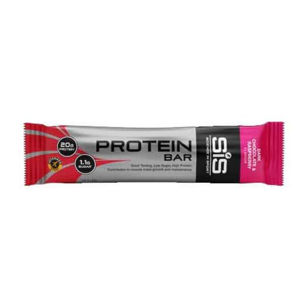 Εικόνα της SIS PROTEIN BAR 64g ΜΑΥΡΗ ΣΟΚΟΛΑΤΑ RASBERRY