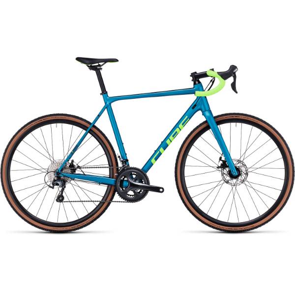 Picture of CUBE 28 CROSS RACE MEN FLASHPETROL GREEN (53")