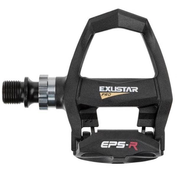 Picture of Clipless thermoplastic racing pedals from Exustar, compatible with Look Keo.