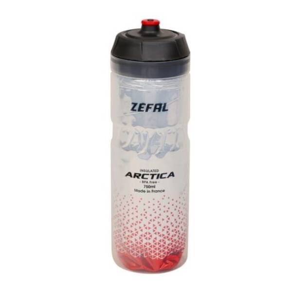 Picture of WATER BOTTLE 750ml ZEFAL ARTICA 75 ΘΕΡΜΟΣ 1673 SILVER/RED