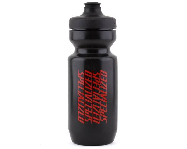 Picture of WATER BOTTLE 650ml SPECIALIZED PURIST WATERGATE STACKED ΜΑΥΡΟ/ΚΟΚΚΙΝΟ