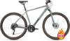 Picture of CUBE 28 NATURE PRO DISC SILVERGREEN BLACK MEN'S BIKES 30sp 2022 TREKKING