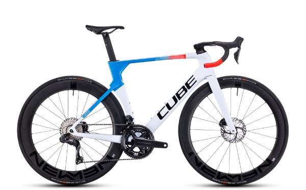 Picture of BIKES CUBE 28 LITENING AERO C:68X RACE DISC (52") TEAMLINE 2X12sp SHIMANO POWER METER 2023