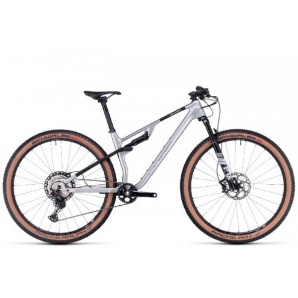 Εικόνα της CUBE MTB 29 AMS ZERO99 C:68X SLX DISC (L/20") SILVER BLACK 12sp 2023 (FS)