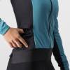 Picture of ALPHA ROS 2 L LONG SLEEVE TEAL BLUE/BLACK-FIERY RED WOMEN