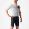 Picture of CASTELLI PROLOGO 7 JERSEY XL SILVER GRAY/DEFENDER GREEN-BOR