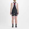 Picture of CASTELLI PRIMA BIBSHORT BLACK/HIBISCUS