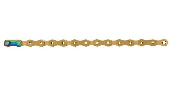 Picture of CHAIN 3/32 SRAM PC XX1 EAGLE HOLLOWPIN 126 GOLD 12sp