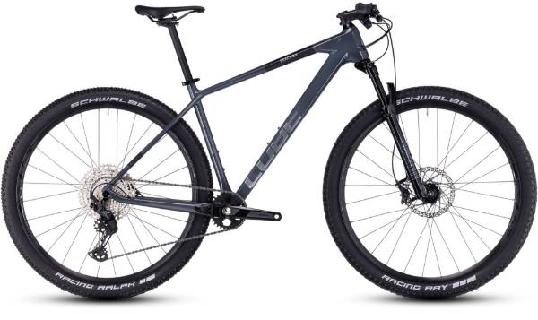 Picture of CUBE MTB 29 REACTION C:62 PRO DISC (S/15") GREY & METAL