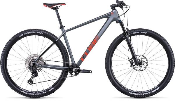 Εικόνα της ΠΟΔΗΛΑΤΑ CUBE MTB 29 REACTION C:62 RACE DISC (M/17") FLASHGREY RED ΑΝΤΡΙΚΟ 12sp  2023